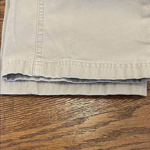 LLBean Pants Women’s 14 M/Tall Khaki Utility Hiking Canvas Cotton - Picture 11 of 13
